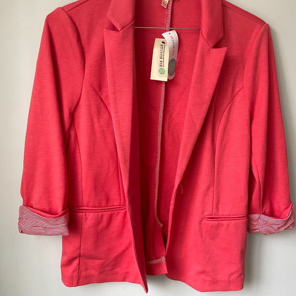 Coral/Pink Blazer